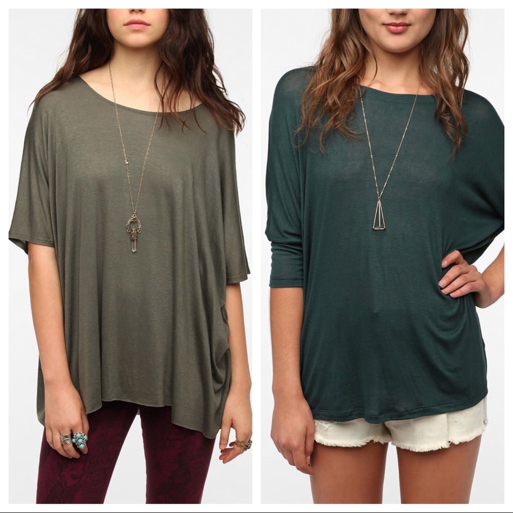 2 Urban Outfitters tunic tops (bundle sale)